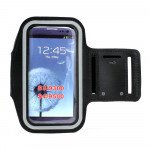 Wholesale Samsung Galaxy S4 S3 Sports Armband (Black)
